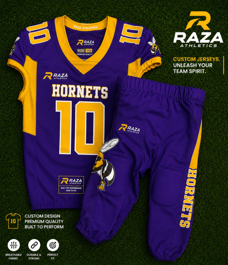 Premium Football Team Jersey – Custom Name & Number | Breathable Sports Uniform
